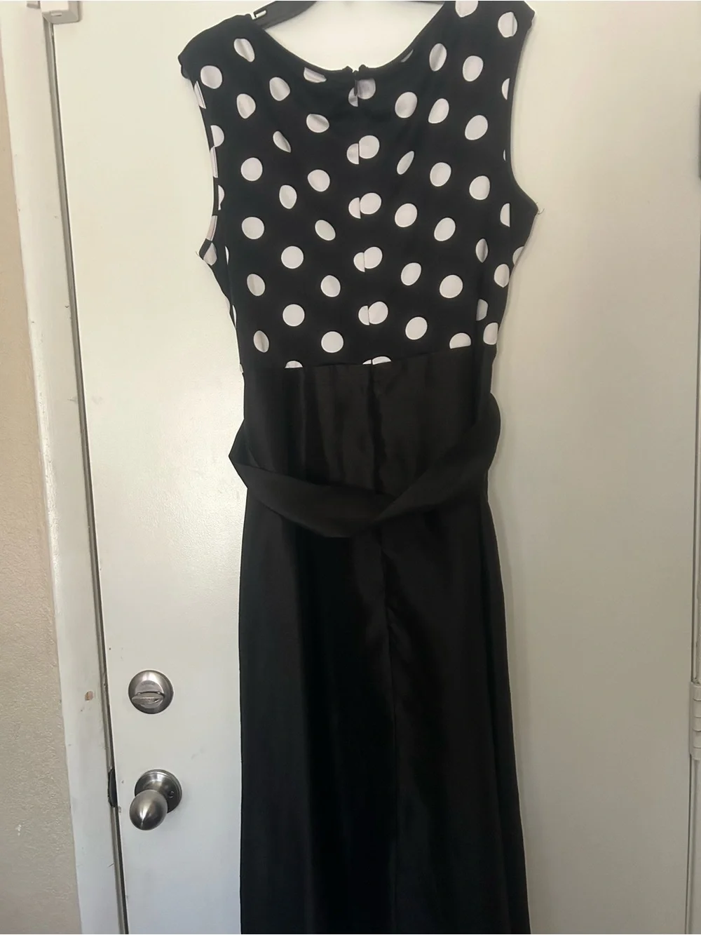 Shelby & Palmer Black and White Polka Dot Dress
